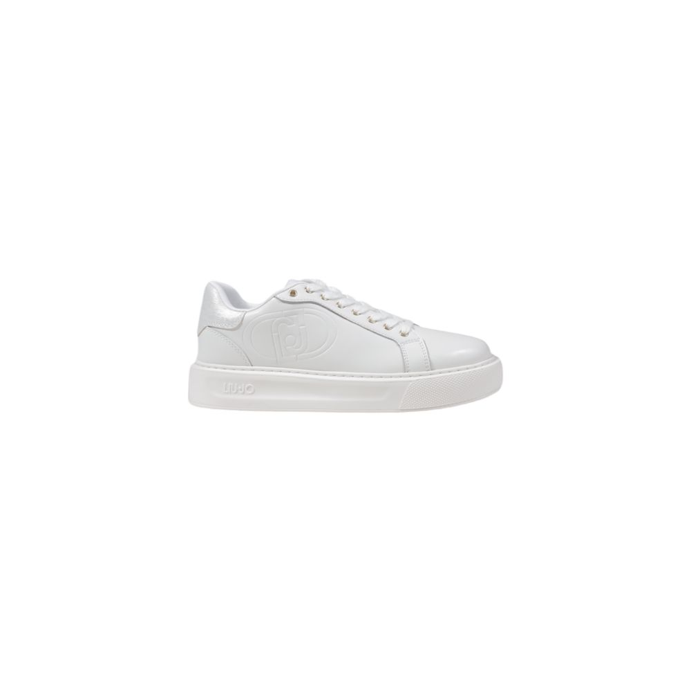 Liu Jo Cream Leather Sneaker